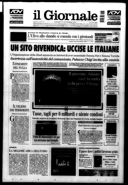 Il giornale : quotidiano del mattino